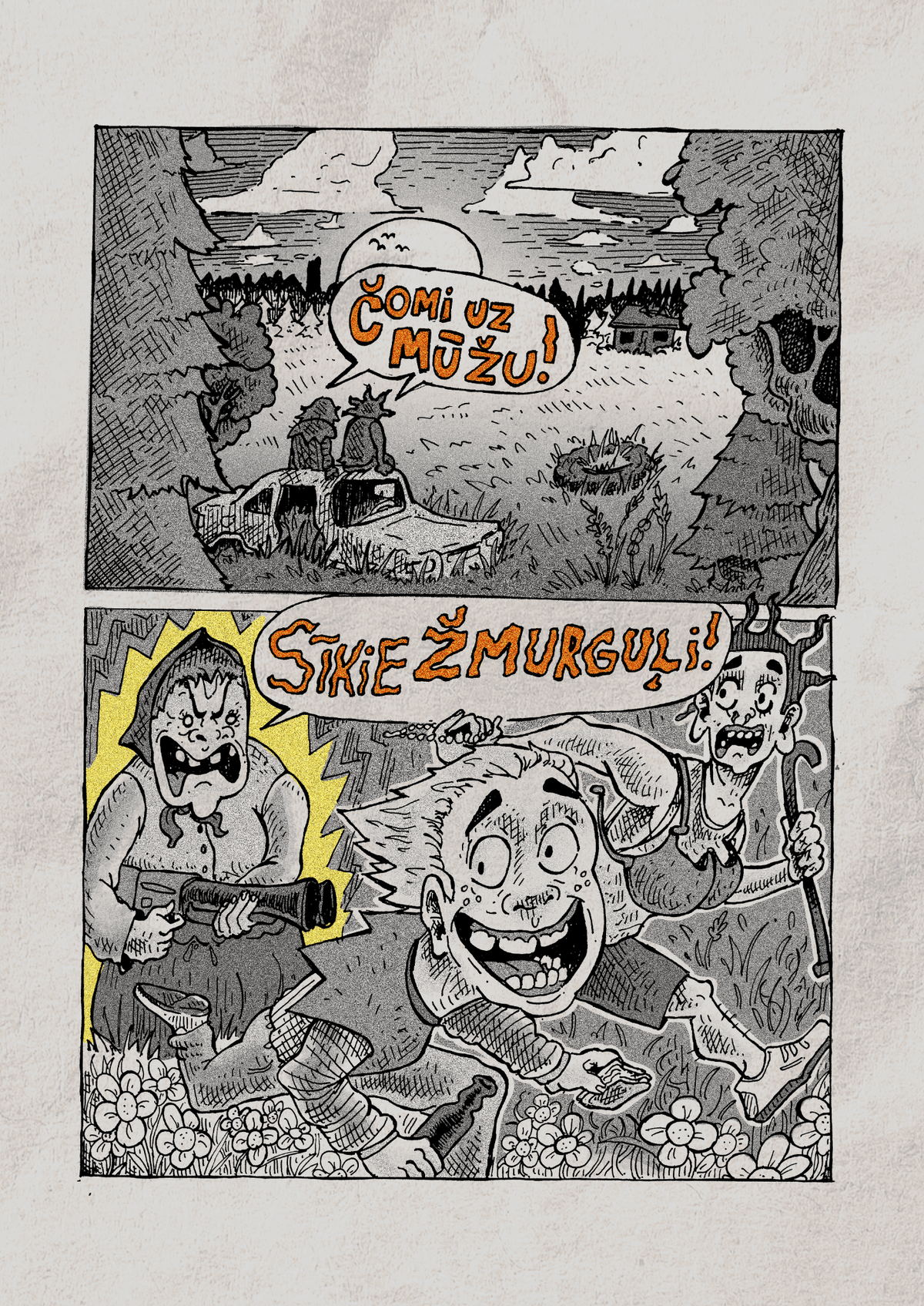 Dru! Komix "Un šimpanietieši" (Papīra versija)