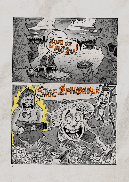 Dru! Komix "Un šimpanietieši" (Papīra versija)