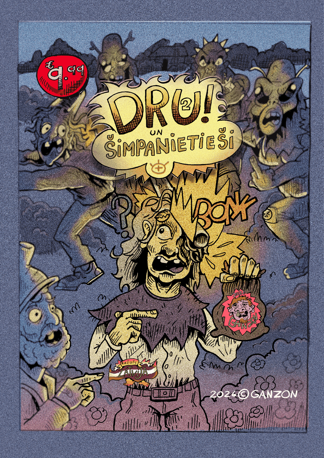 Dru! komix "Un šimpanietieši" (Digitālā versija)