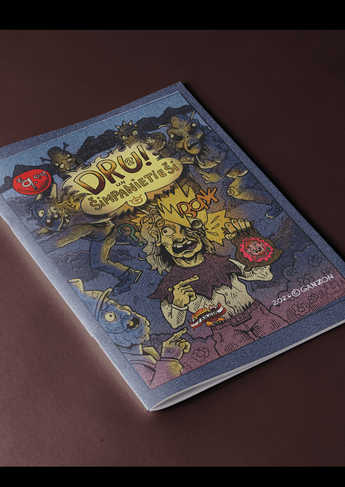 Dru! Komix "Un šimpanietieši" (Papīra versija)