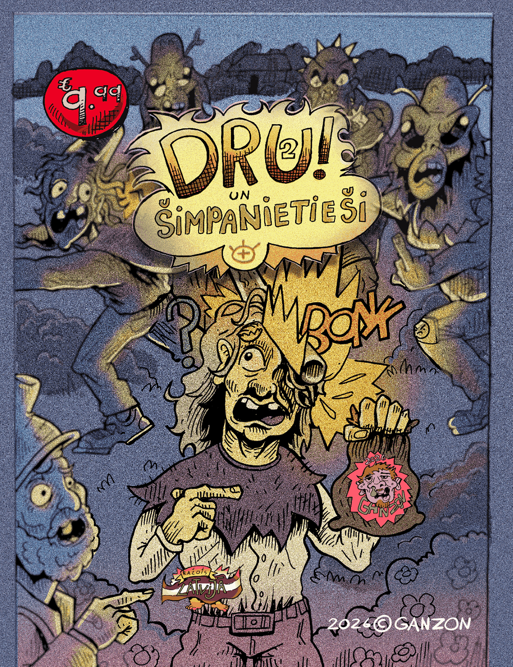 Dru! komix "Un šimpanietieši"